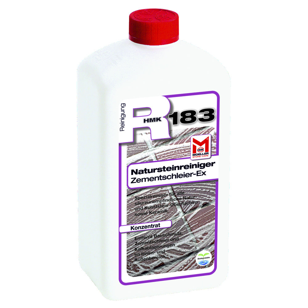 HMK R183 Natursteinreiniger – Zementschleier-Ex - 1 Liter