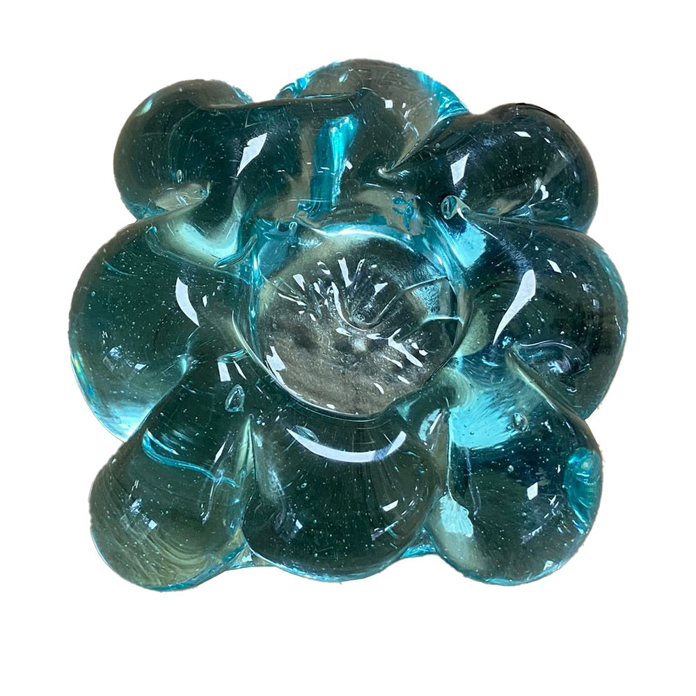 Teelichthalter Glas clear