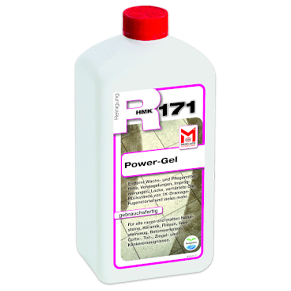 R171 Power-Gel Reiniger für Naturstein & Fliesen - 1 Liter